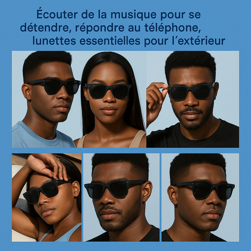NeoVista – Lunettes Connectées HIFI 2025 | UV400 & Bluetooth